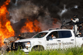 Estos enfrentamientos ocurridos en la zona norte de Mazatlán provocaron un toque de queda