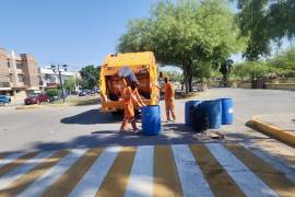 Personal de La Ola retiró residuos en espacios públicos tras el incremento de visitantes durante Semana Santa.
