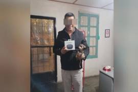 Víctor Manuel Hernández Obregón fue detenido alrededor de las 13:10 horas en Múzquiz.