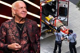 Ric Flair, conocido como “The Nature Boy”, fue trasladado en ambulancia a un hospital de Florida tras sufrir una caída que le provocó lesiones en el rostro.