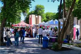 Estudiantes del TecNM-Saltillo llevaron sus proyectos científicos al espacio abierto del campus durante la edición 2026 del encuentro académico.