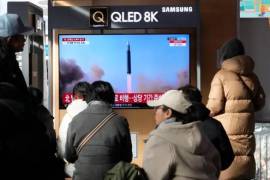 El Consejo de Seguridad Nacional de Corea del Sur dijo que se trataba de un misil balístico intercontinental.