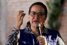 El destape presidencial atiende “la petición de miles de hondureños que me han manifestado su apoyo”, afirmó Ana García, esposa de Juan Orlando Hernández