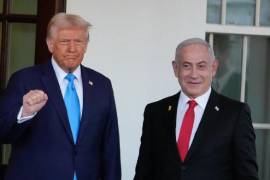 Los comentarios de Trump se produjeron durante su reunión en la Oficina Oval con el primer ministro israelí, Benjamin Netanyahu.