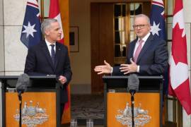 Los líderes de Canadá y Australia instan a una desescalada de la guerra en Irán