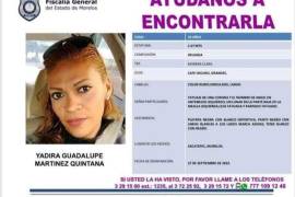 Yadira Martínez Quintana, de 34 años, era policía y se encontraba desaparecida desde septiembre del año pasado