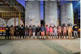 El operativo fue encabezado por personal de la Secretaría de Marina, en coordinación con la Fiscalía General de la República (FGR), la Secretaría de Seguridad y Protección Ciudadana, la Defensa, Guardia Nacional y Pemex.