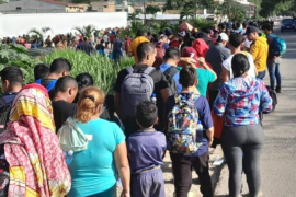 La Arquidiócesis subrayó que en este año se incrementó la llegada de numerosas caravanas por la frontera sur de México, procedentes de Centro y Sudamérica