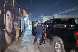 Autoridades realizaron el operativo en Saltillo.