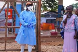 El centro de tratamiento del ébola de Elikya, en Bunia, provincia de Ituri, quedó paralizado después de que médicos, enfermeras y personal de seguridad dejaran de trabajar.