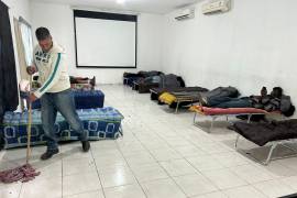 El refugio temporal opera de manera continua ante la persistencia de las bajas temperaturas.