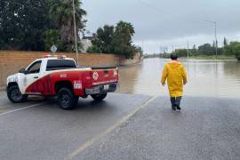 Protección Civil mantiene vigilancia ante el pronóstico de lluvias para la tarde de este domingo en Saltillo.