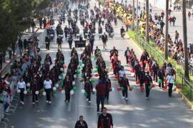 Se espera la participación de 4 mil personas en el Desfile Revolucionario que iniciará en Coss y bulevar V. Carranza y concluirá en el periférico LEA.