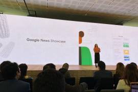 Andrea Fornes, presenta Google News Showcase para medios de comunicación.