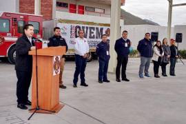 Carlos Estrada Flores, Secretario del Ayuntamiento de Saltillo, resaltó la unión y solidaridad entre las diferentes corporaciones de bomberos y protección civil durante la capacitación.