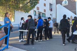 Autoridades escolares informaron que durante la revisión efectuada entre estudiantes de secundaria no se encontraron objetos que representaran un riesgo para la comunidad educativa.