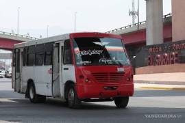 El transporte público cada vez es menos usado por los coahuilenses para ir a trabajar.