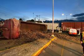 El accidente fue registrado cerca de los campos de la UADEC.