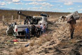 El choque entre ambas unidades dejó severos daños y cinco víctimas mortales.