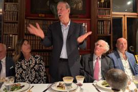 Su mensaje fue interpretado como un espaldarazo a una eventual incursión electoral de Salinas Pliego.