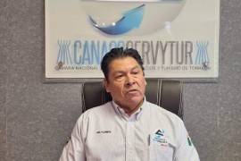 Fidel Villanueva, presidente de la Cámara Nacional de Comercio de Torreón, invitó a sus afiliados a participar en la Jornada CTI 2026: Ciberseguridad.