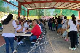 Personal de la Secretaría de Bienestar realizó la entrega de tarjetas a beneficiarios de distintos programas sociales en Torreón.