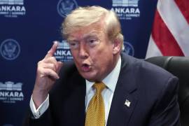 La advertencia del presidente a Irán marcó la primera vez que amenazó con ataques contra el régimen estando físicamente dentro del alcance de sus misiles.