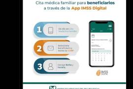 La aplicación IMSS Digital permite a los derechohabientes realizar trámites médicos y administrativos desde sus dispositivos móviles.