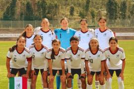 La arquera saltillense María Bárbara Carrizalez fue titular y mantuvo el cero durante el tiempo regular.