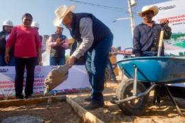 El proyecto incluye canchas deportivas de usos múltiples, juegos infantiles y una palapa comunitaria, detalló el Alcalde.