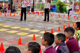 Personal de Proximidad Social llevó actividades preventivas a planteles educativos para fortalecer la cultura de la legalidad entre estudiantes.