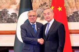 La reunión de un día entre Ishaq Dar y su homólogo chino, Wang Yi, tuvo lugar mientras Pakistán sigue presionando para desempeñar el papel de mediador entre Estados Unidos e Irán.