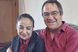 Sandra vive con retinosis pigmentaria, una enfermedad degenerativa de la vista que padece desde hace años