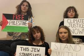 La activista climática sueca Greta Thunberg pidió un alto al fuego de Israel contra la Franja de Gaza, así como “justicia y libertad” para el pueblo palestino.