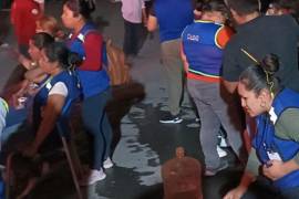 La presunta fuga de amoniaco fue reportada la noche de ayer miércoles en una empresa de El Carmen, Nuevo León