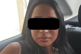 Verónica, conocida en redes sociales como Lady Relojes, fue detenida la tarde de este lunes en Ramos Arizpe.