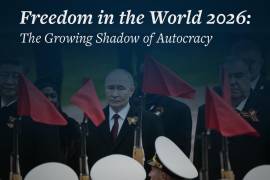 Freedom House revela en su último informe que la a libertad global retrocedió en 2025 por vigésimo año consecutivo.