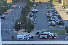 El Departamento de Policía de Reno advirtió de un “incidente crítico” y pidió a la población evitar la zona, pero omitió más detalles por el momento. FOTO:
