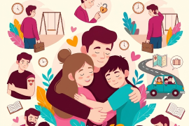 Regalo. Detrás del papel de proveedor, muchos padres guardan historias, emociones y deseos.
