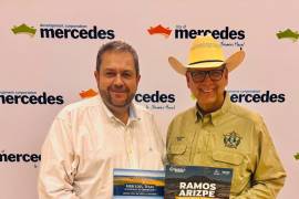 El alcalde Tomás Gutiérrez Merino y el mayor de Mercedes, Óscar Montoya, firmaron un acuerdo de hermandad que abre nuevas rutas de cooperación binacional.