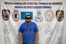 El hombre fue detenido el pasado martes en el puente de Piedras Negras cuando intentaba huir hacia Texas.