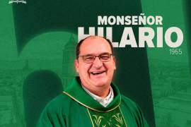 La comunidad católica de Saltillo felicitó al obispo Hilario González García con motivo de su cumpleaños.