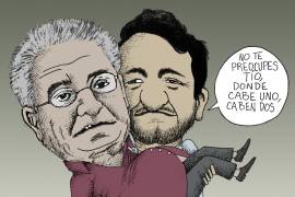 Andy y Pío, buscando la cobija