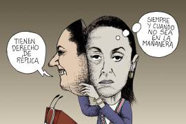 Sheinbaum: Dos caras