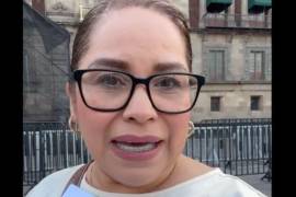 Mónica Escalera acudió a la Ciudad de México para entregar documentos relacionados con acusaciones contra el diputado Antonio Flores Guerra.