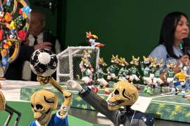 Artesanos mexicanos se inspiran en el fútbol para dar vida a la expo ‘Copa de arte popular Banamex’