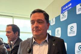 El presidente de la Caintra Nuevo León, Jorge Santos Reyna, aseguró que los industriales de Nuevo León son optimistas y creen que se llegará a una revisión del T-MEC.