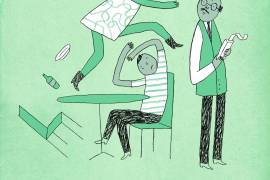 Cuando el mesero se acercó con la cuenta, sentí una presión en el pecho.