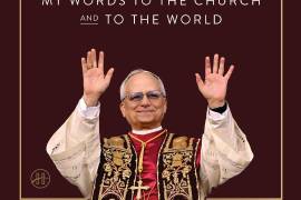 La portada del libro del papa León XIV ¡La paz sea contigo! Mis palabras a la Iglesia y al mundo.