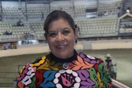 María Irma Eloísa Echevarría Jiménez fue festejada por su trayectoria dentro de la charrería